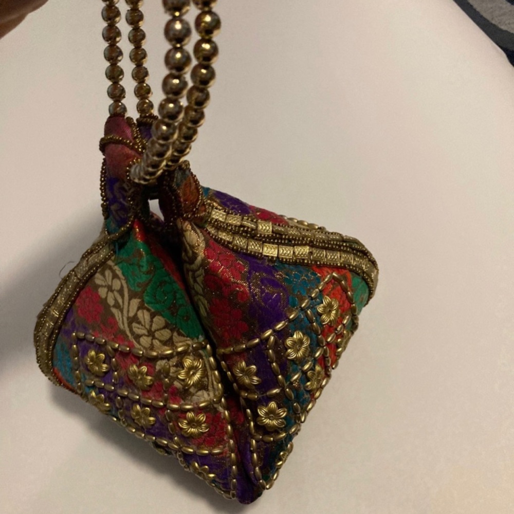 Super cool handmade clutch rare and stunning